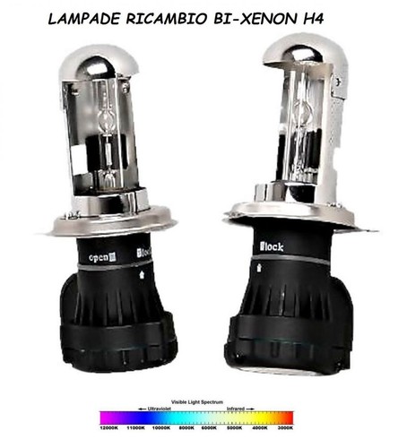 Coppia lampade fari xenon - lampade, bi-xenon