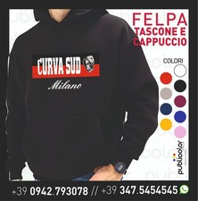 FELPA CAPPUCCIO TASCONE STAMPA