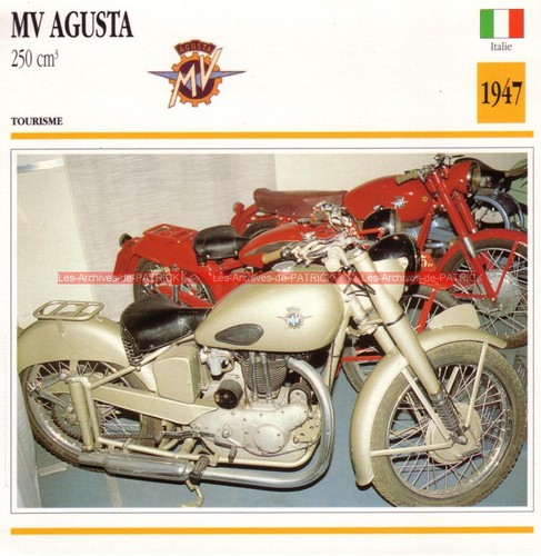 Agusta 250 1947 fiche - mv,