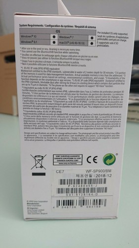Cuffie wireless sony sp900 - wireless, wf-sp900