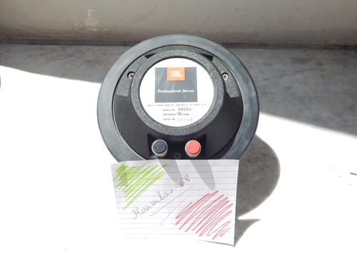 Jbl 2425j driver - driver, compressione