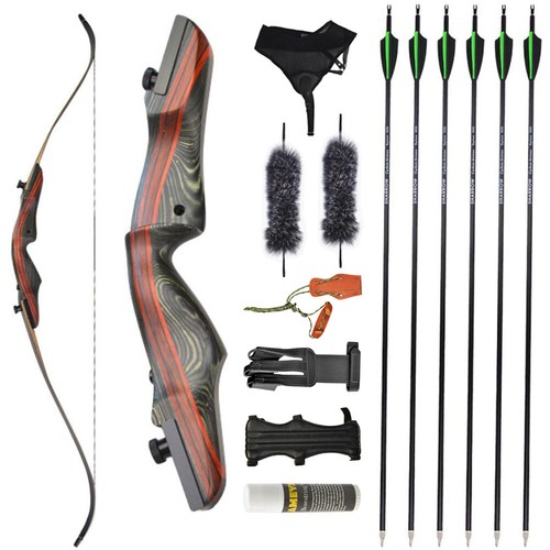Set arco ricurvo da - arco, 62"