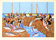 Giuseppe Uzzaco serigrafia