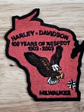 Harley Davidson PATCH 100th Anniversary 2003 Milwaukee HD Eagle