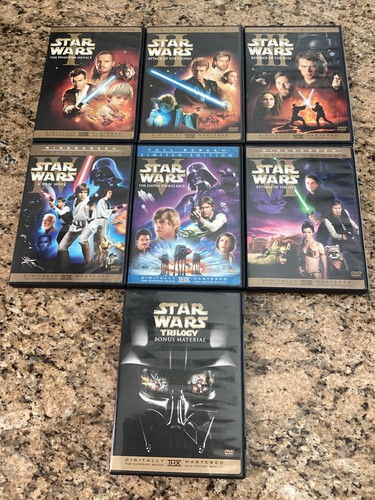 Star wars episodes 6 - wars:, 1-6