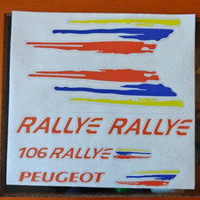 KIT ADESIVI PEUGEOT 106 Rallye