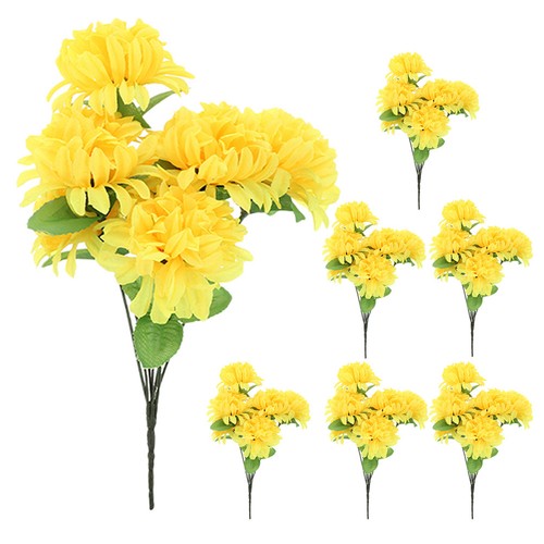 Pezzi fiori finti per - pezzi,