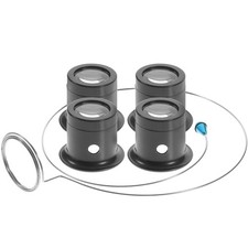 Kit lente di ingrandimento riparazione orologi lente di ingrandimento montata fornitura manutenzione