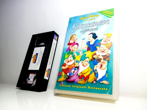 Biancaneve sette nani vhs - e, i
