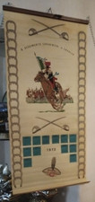 CALENDARIO 4 reggimento carabinieri a cavallo 1973 SU TELA COLLEZIONISMO