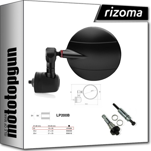 Rizoma bs285a specchietto end - rizoma,