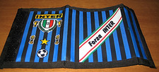 Portafoglio 13° Scudetto INTER dei Record 1989 in tela - Vintage da collezione