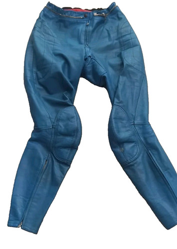 Pantalone pelle moto biker - pantalone, in