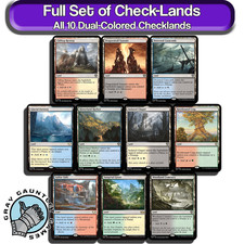 Check Lands MTG Dual Lands set