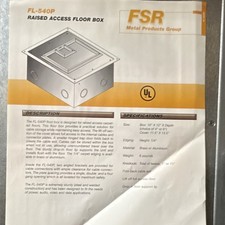 FSR FL-540P Cassetta Accesso