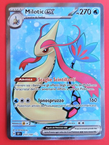 Carta pokemon milotic full - carta,