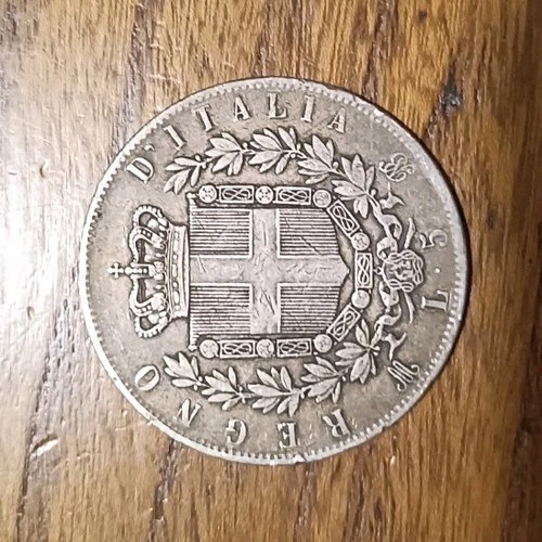 Regno italia lire 1874 - d’italia,