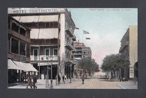 Egitto 1900s hotel continental - egitto,