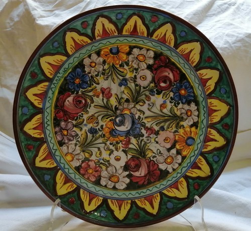 Vecchio piatto ceramica - vecchio,