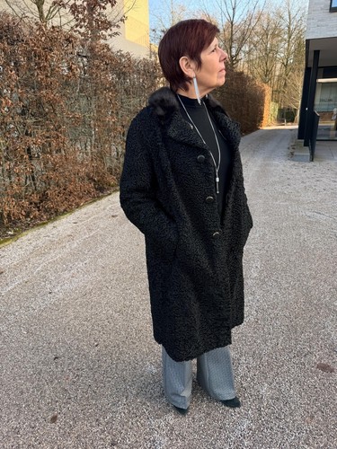 Cappotto pelliccia agnello