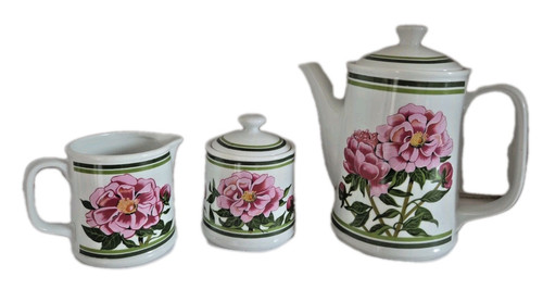 Stampa peonia rosa - , curzon