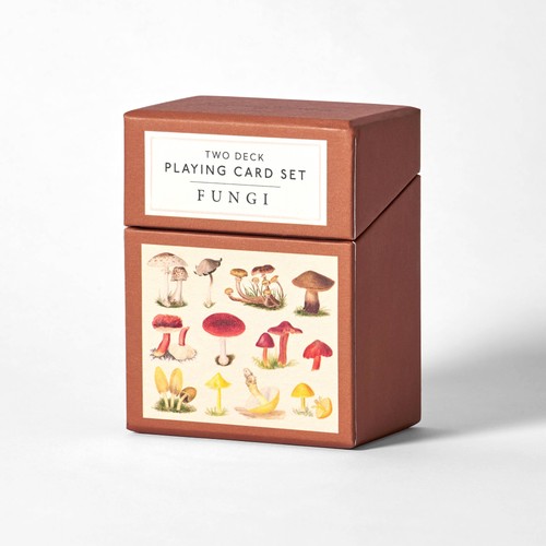 Carte gioco funghi set di - carte,