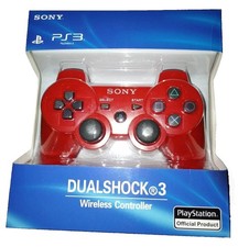 Controller ps3 wireless - controller, rosso