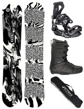 AIRTRACKS Snowboard Set Read