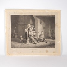 Antica stampa francese - antica,