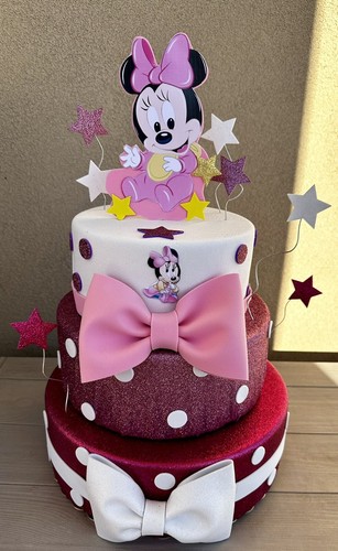 Torta scenografica minnie - torta,