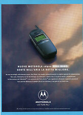 BELLEU999-PUBBLICITA'/ADVERTISING-1999- MOTOROLA CD 920 DUAL BAND