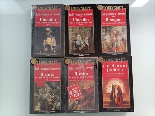 Lovecraft tutti i - i, romanzi
