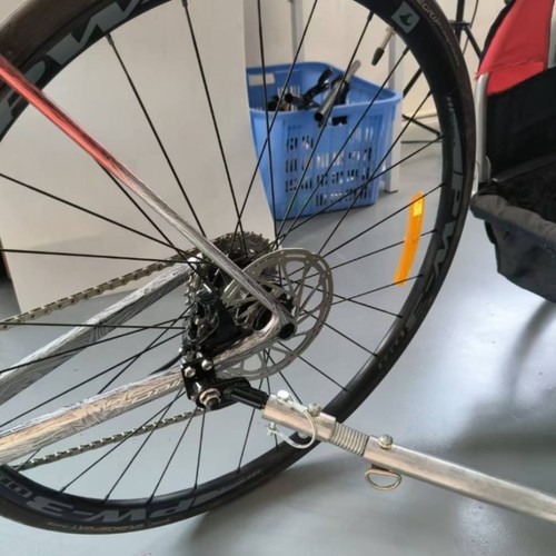 Attacco rimorchio bici - rimorchio, facile