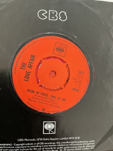 The love affair - love, speak