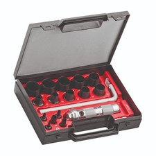 Assortimento di Fustelle USAG 160 K da 3 a 30 Ø mm taglio cartone cuoio gomma