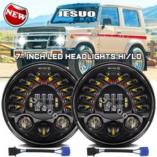 New Pair 7" inch Round LED