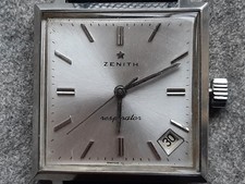 ZENITH SQUARE  MANUALE STELLINA  RESPIRATOR JFK  ANNI 60 Cal. 2532