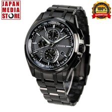 Orologio Uomo Citizen Attesa AT8044-56E Total Black Eco-Drive Radio Atomic GIAPPONE