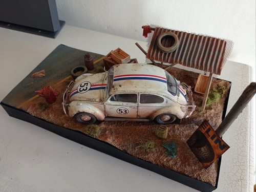 Diorama volkswagen - diorama,