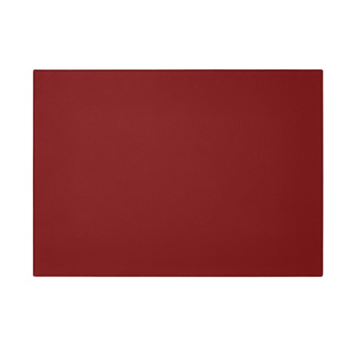 Sottomano vera pelle - sottomano, rosso