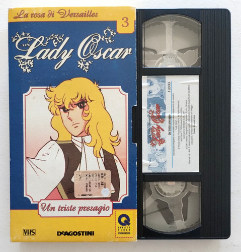 Vhs lady oscar triste - vhs, 3