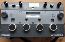 MISURATORE DI RESISTENZA DI TERRA ANNI 70/80 METRATERR 2 BBC