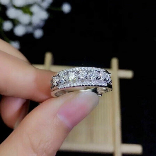Anello fascia eternità - , lusso