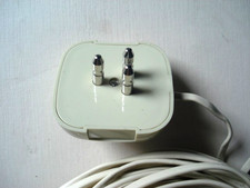 Cavo Telefonico beige con spina tripolare - plug RJ11 - 9 metri