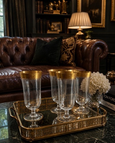 Set bicchieri vintage - vintage, con