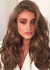 Parrucche ondulate marroni