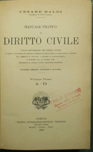 Manuale pratico diritto - manuale, di