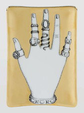 PIERO FORNASETTI MILANO PORCELAIN PLATE TRAY NEW IN BOX