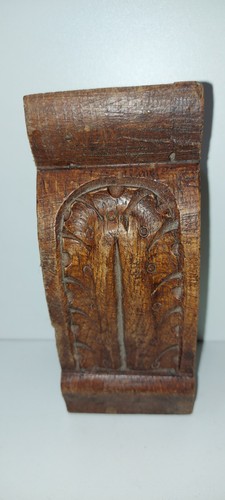 Consolle antica acanto rovere