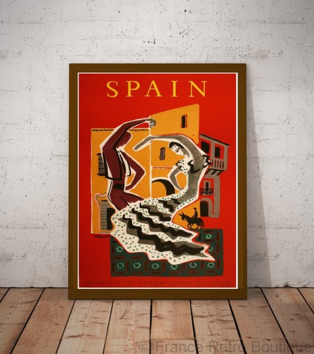 Poster affiche spain dancers - poster-affiche,
